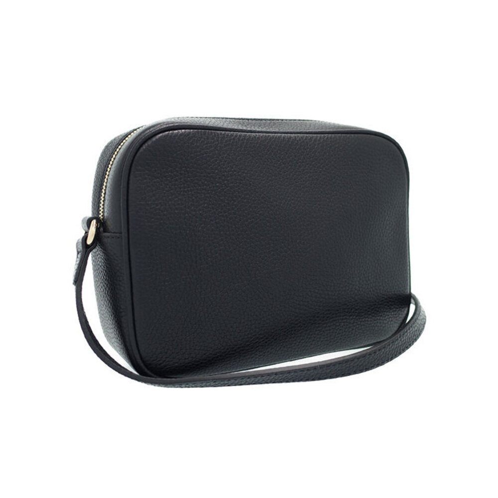 Gucci Interlocking GG Disco Tassel Bag Pebbled Crossbody Leather Soho